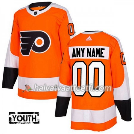 Lasten NHL Philadelphia Flyers Custom Adidas 2017-2018 Oranssi Authentic